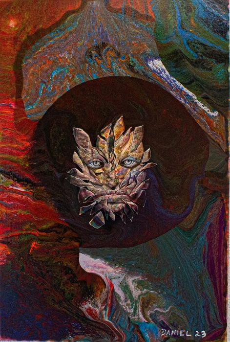 Pintura em Acrílico sobre tela "Metamorfos"