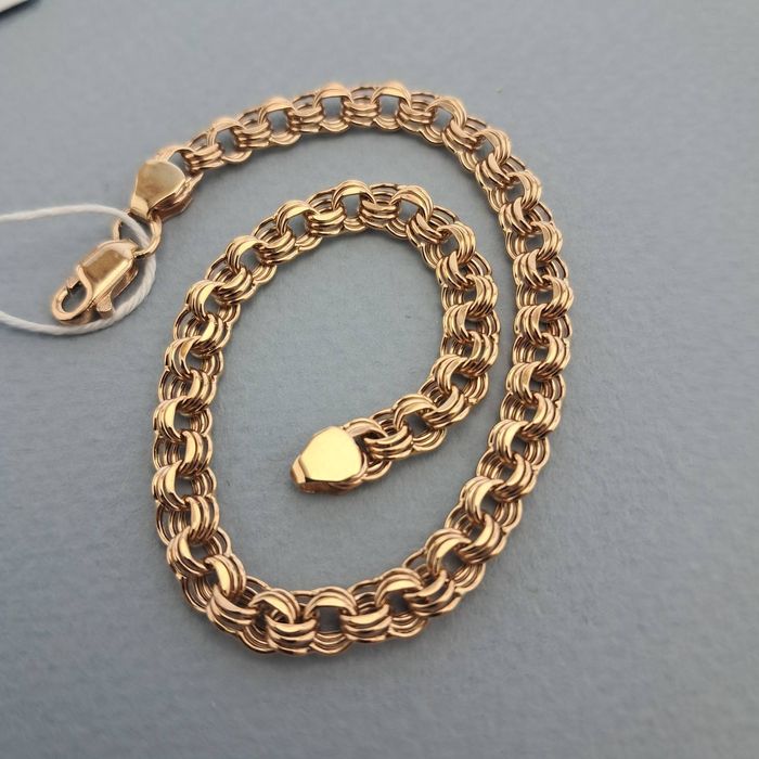 Золотой браслет 4,23 грамм 20 см Золотий браслет Золото 585