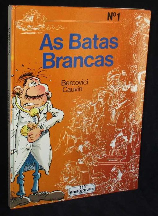 Livro BD As Batas Brancas 1 Meribérica Liber