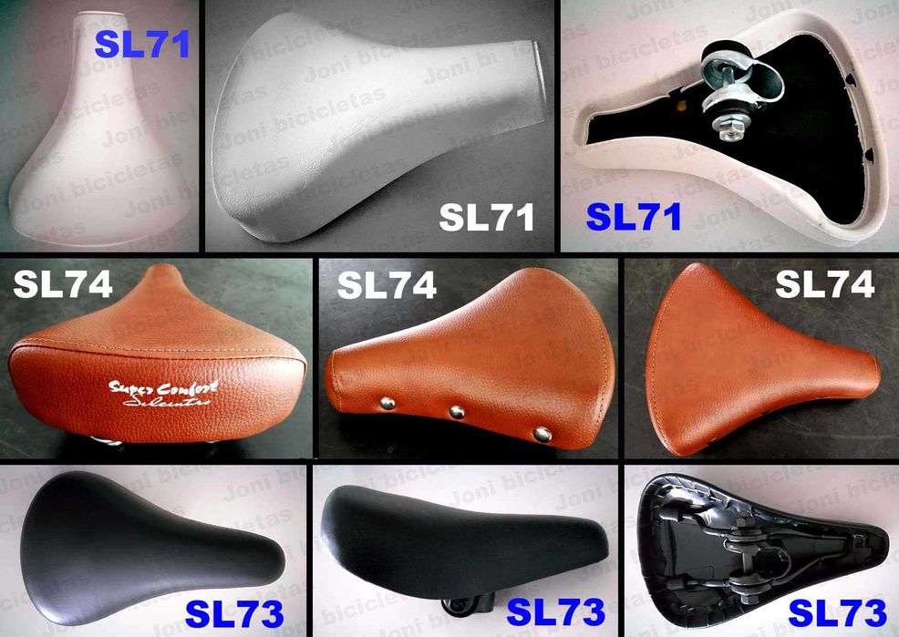 Selim / assento de bicicleta pasteleira, corrida, BMX, MTB, criança