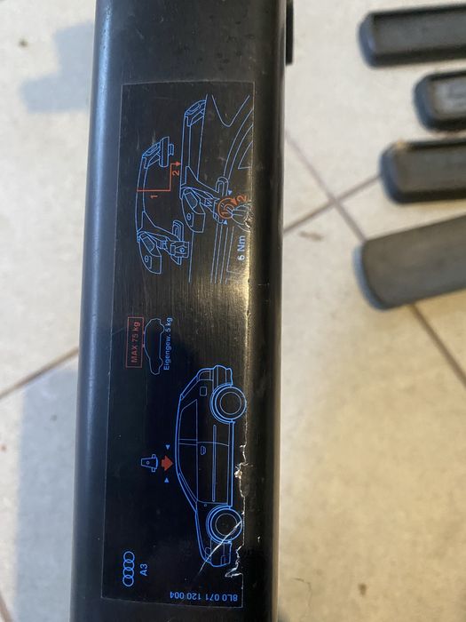 Bagaznik Thule do Audi A3