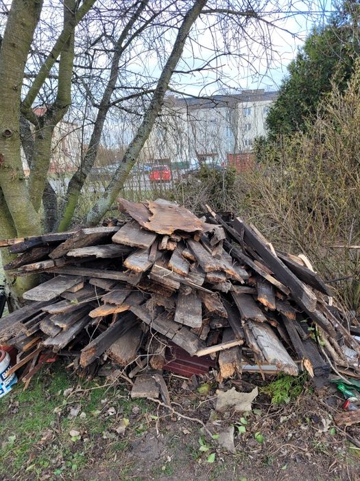 Oddam za darmo drewno że starej szopy