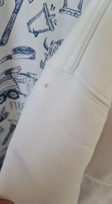 Bluza rocawear biala z kapturem