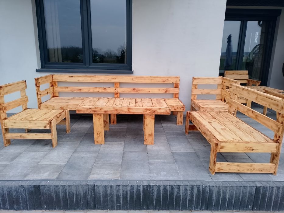 Meble ogrodowe narożnik