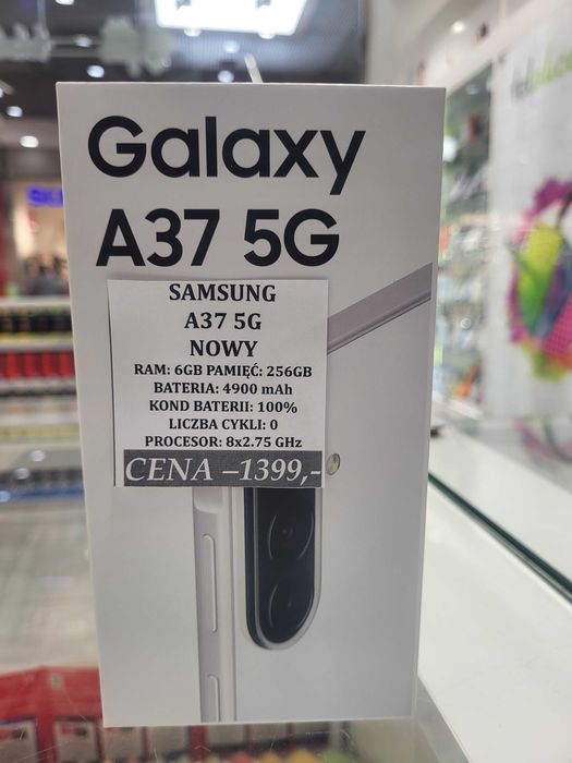 Samsung A37 5G 256GB NOWY Telakces Felicity *Raty 0%