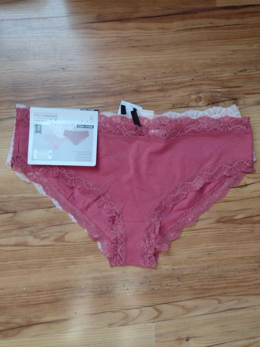 Nowe bawełniane figi damskie