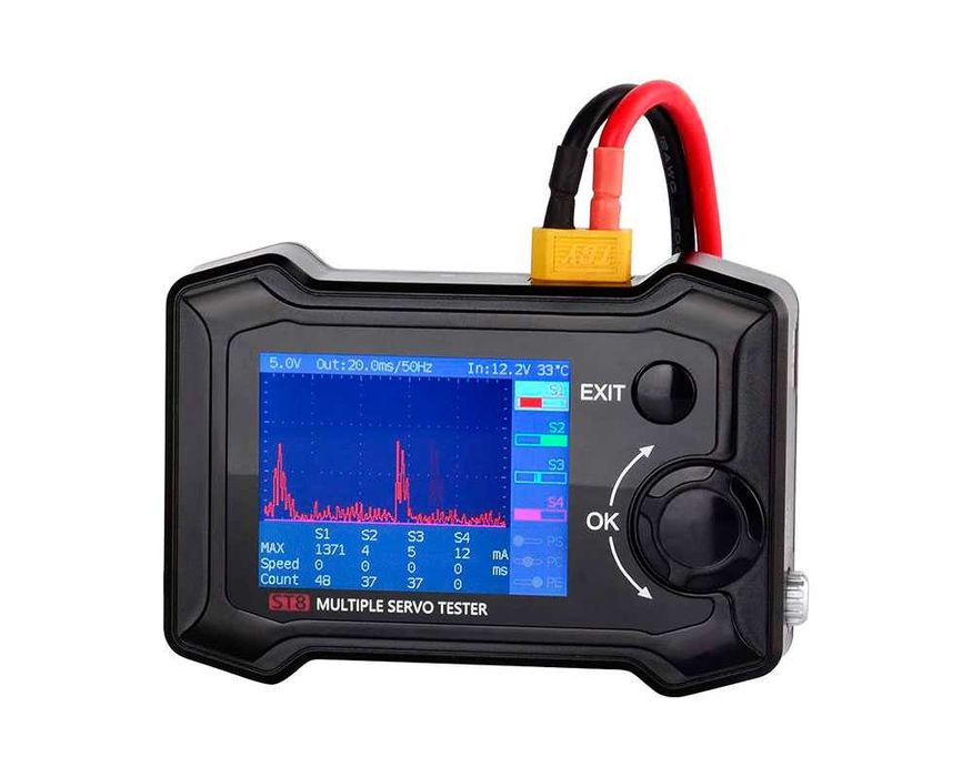 Сервотестер ToolkitRC ST8 Advanced Servo Tester