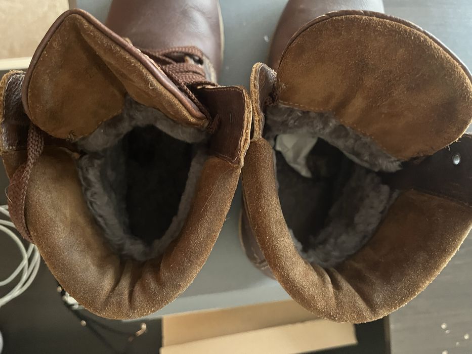 Ботинки зимние  ecco