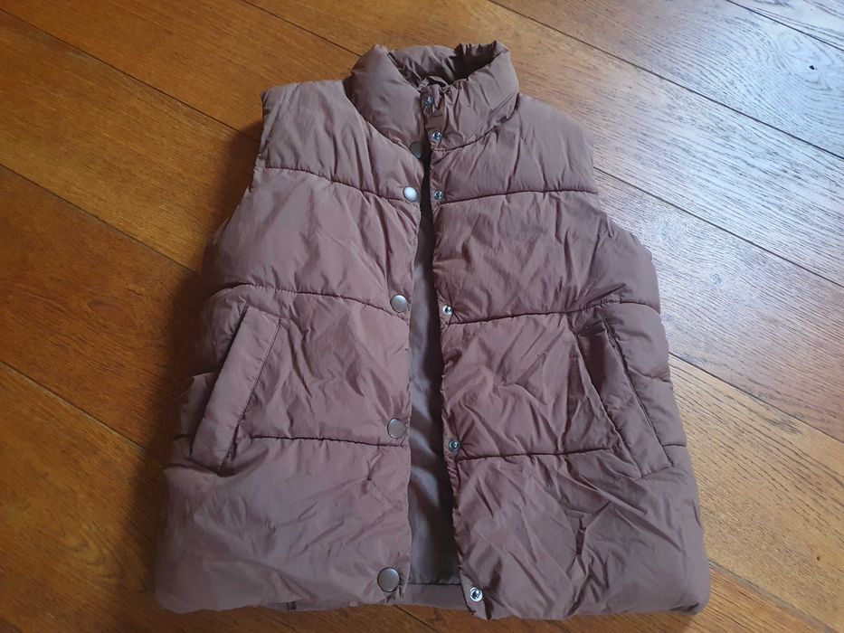 Ciepła kamizelka dla dziewczynki H&M 8-10 lat, 146 cm