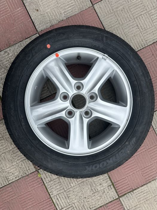 Оригінальне колесо запаска Hyundai Kia R15 5x114.3 ET44 (диск + шина)