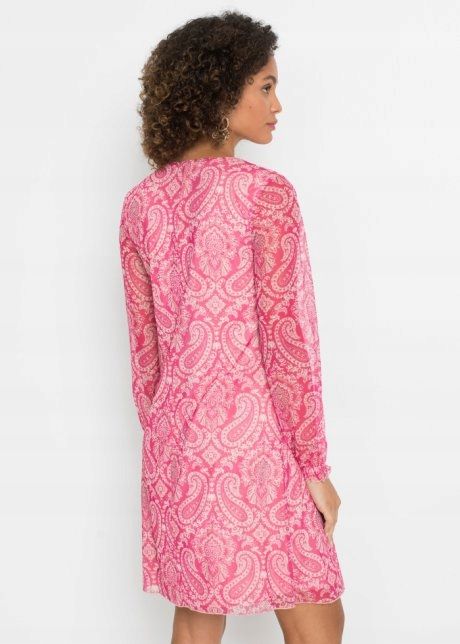 B.P.C sukienka z siateczki wzory ^40/42