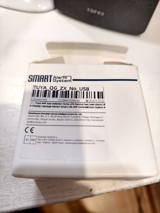Tuya Wi-Fi детектор газа, сигнализация утечки природного газа