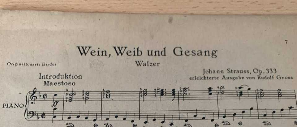 Strauss Johann, nuty 4 tworów