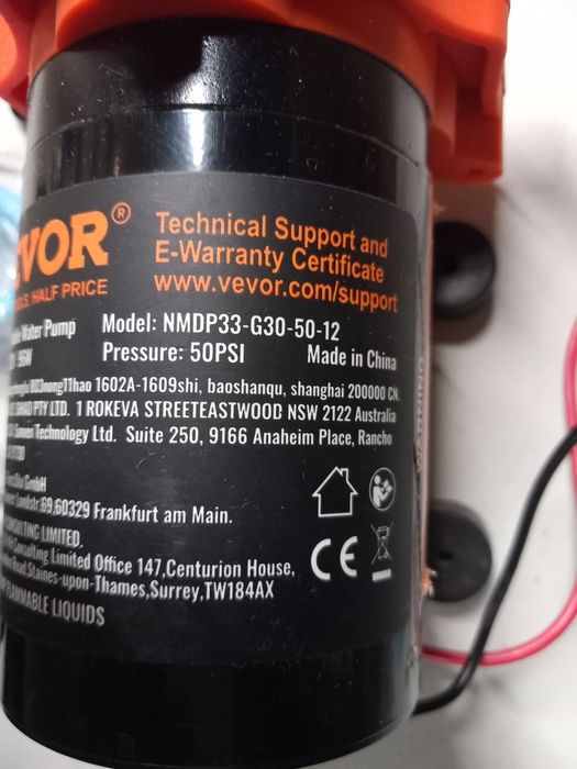 Bomba de transfega VEVOR 12 v