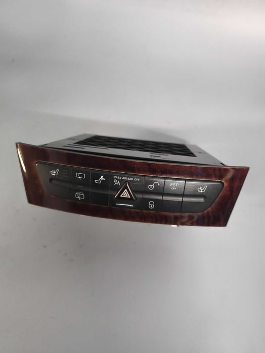 Mercedes W211, A21168.00552, Panel środkowy, przyciski foteli, esp