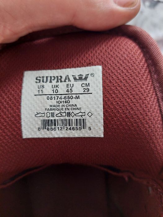 Buty supra 45 29 cm