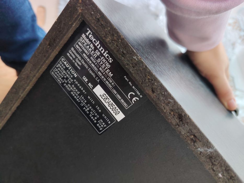 Zestaw technics wieża, głośniki, głośnik