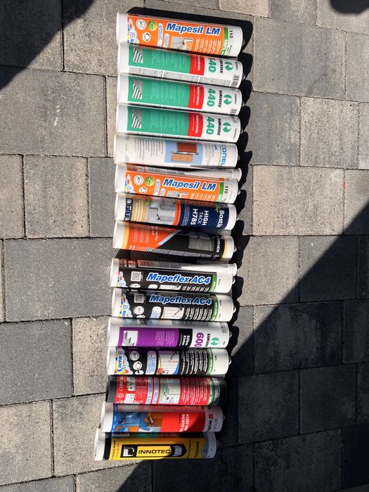 Silikony i rozne kleje