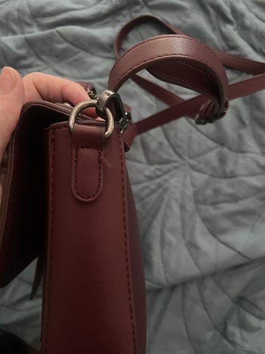 BOrdowa torebka benetton stan dobry