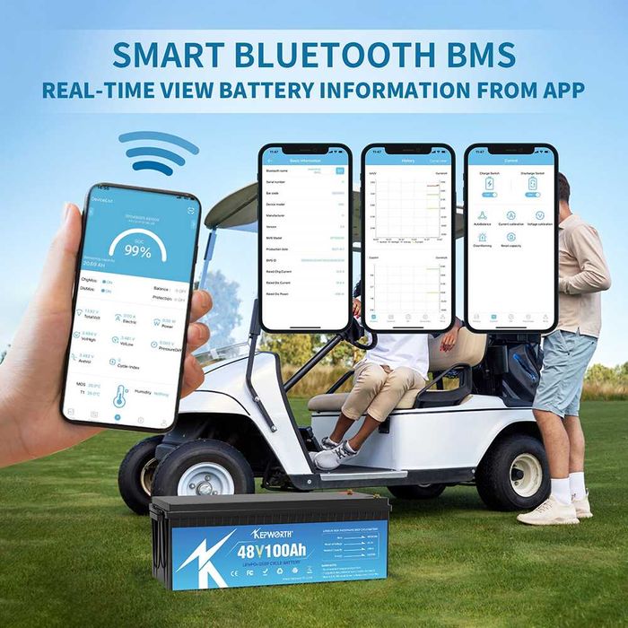 Акумулятор LiFePo4 Kepworth 24/48V, 60/100/200A аккумулятор lifepo4