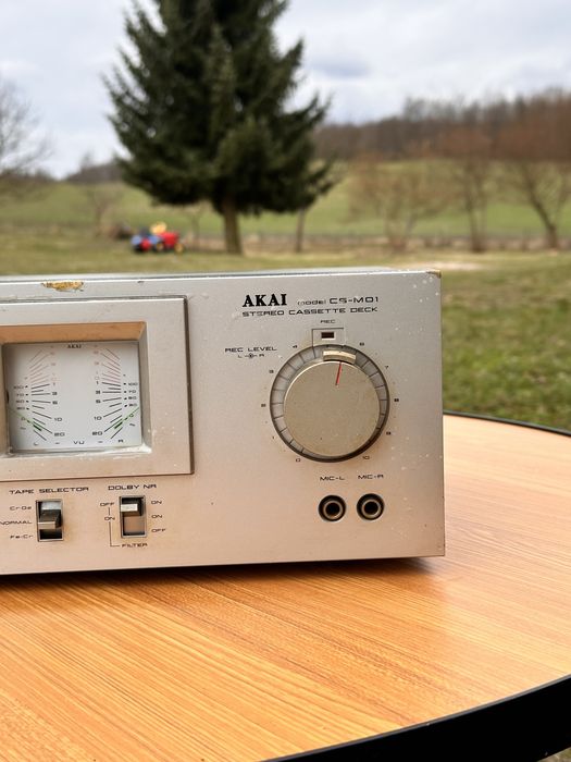 Magnetofon kasetowy AKAI CS-M01 – Made in Japan
