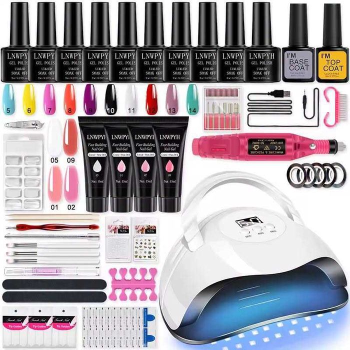 conjunto de gel completo