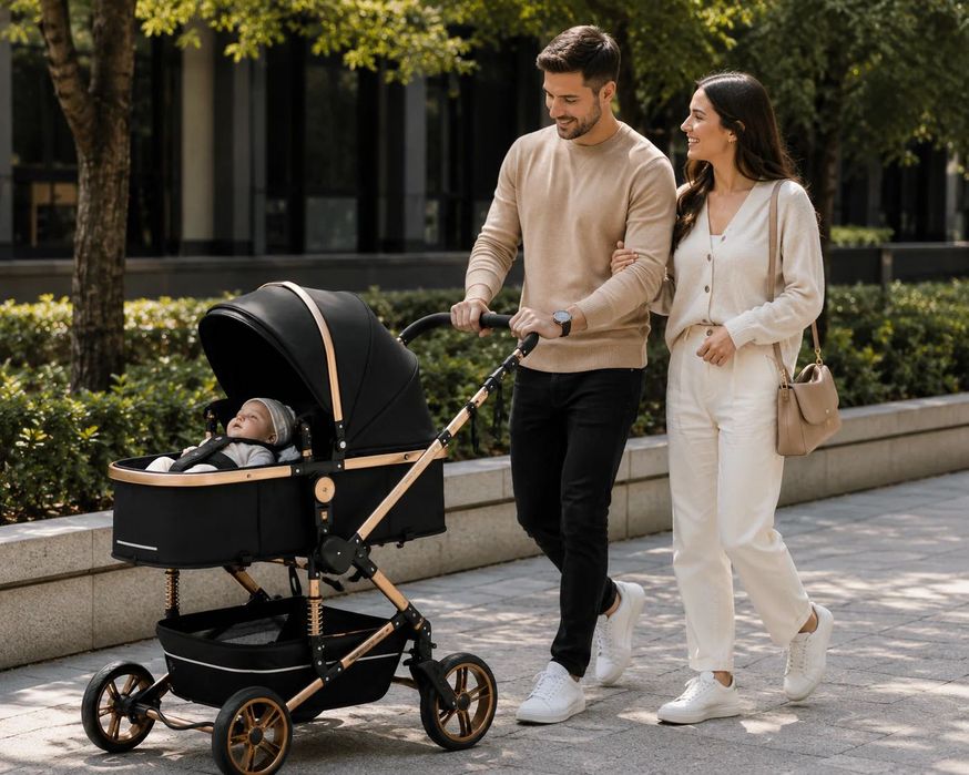 Carrinho de bebé 3 em 1 – Aylla Evolve Trio