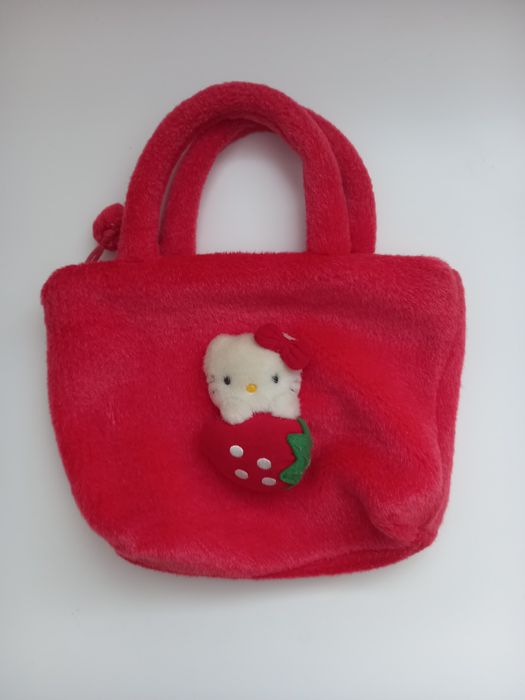 Mala menina vermelha Hello Kitty (em bom estado)