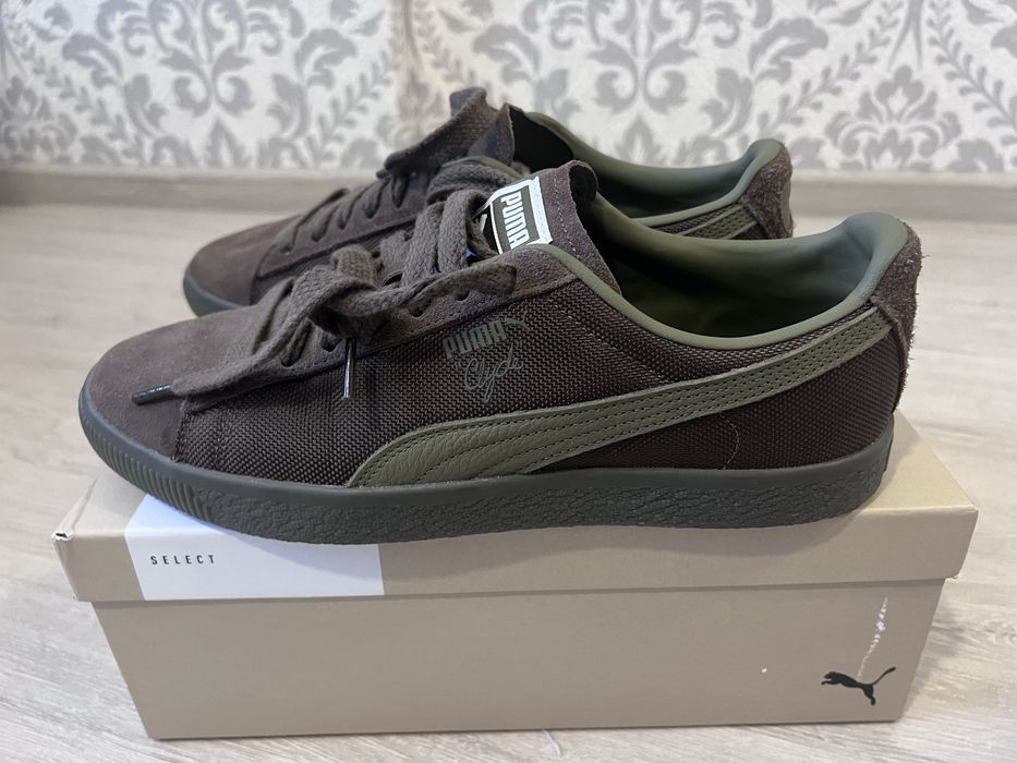 Кеди Puma Clyde Soph chocolate-gum 44 р