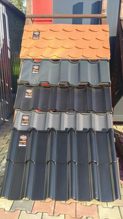 Blachy płaskie, blachodachówki, blachy trapezowe,