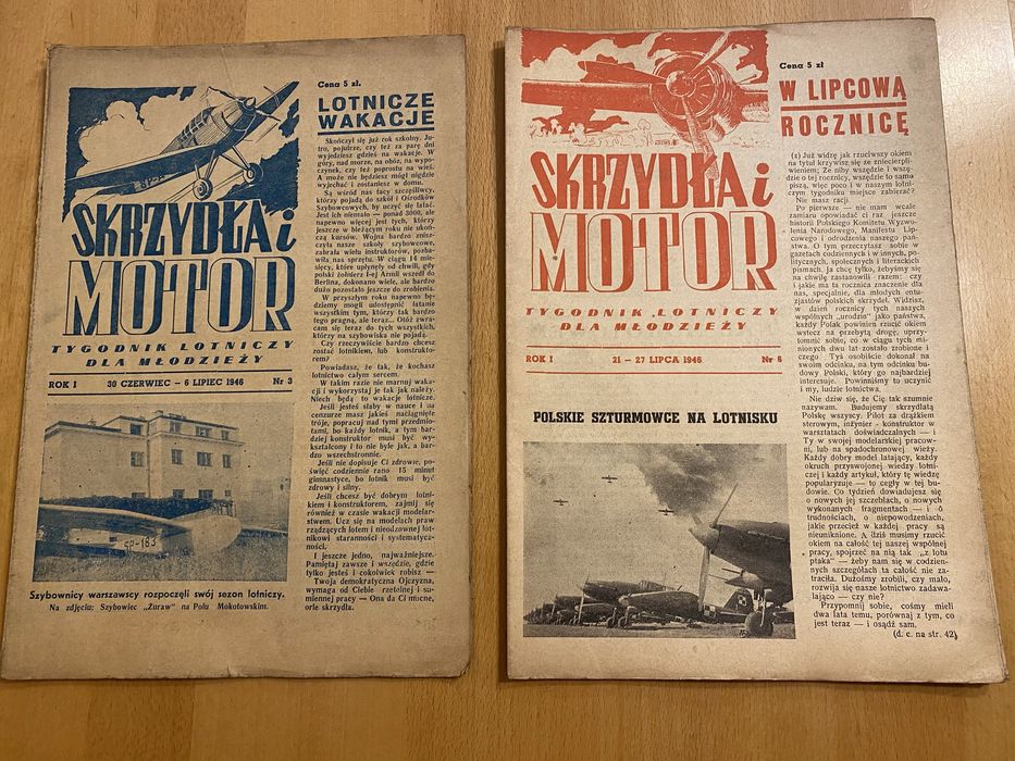 Skrzydła i motor, 138 tygodników