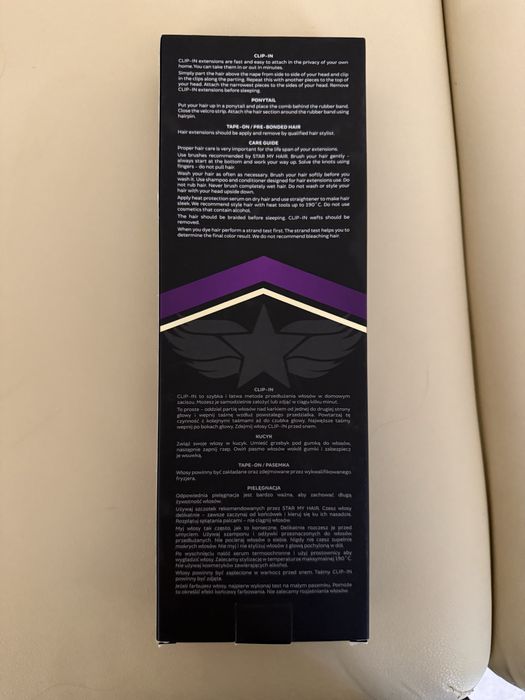 naturalne włosy clip in STAR MY HAIR doczepy