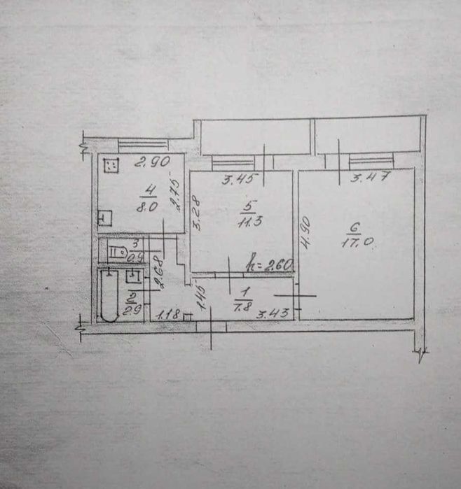 52 м2 бетону та ТВОЇХ ПРАВИЛ. Виставка, 2к квартира. VRV ID: 42096