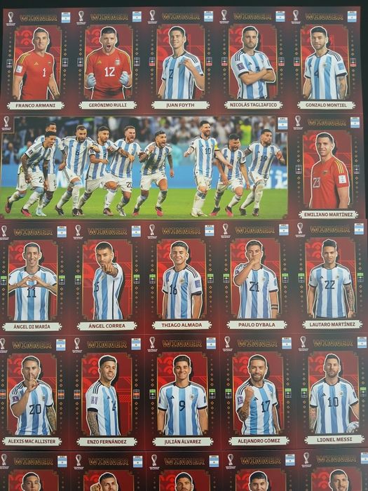 Argentina 2022 Poster/Cromos Qatar