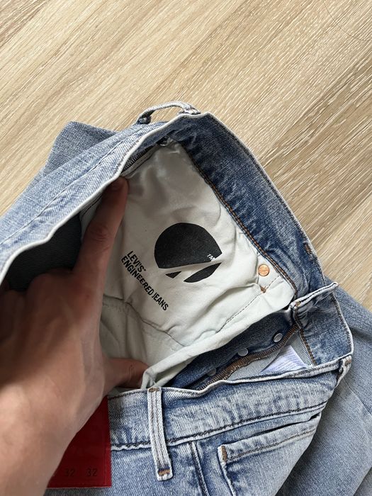 LEVIS ENGINEERED red label lej 512 jeans engineering diesel armani bootcut джинси