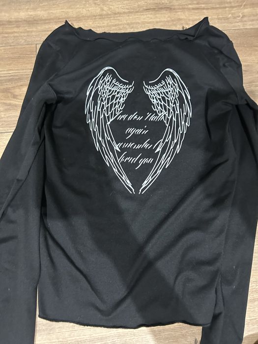 кофта opium y2k з крилами