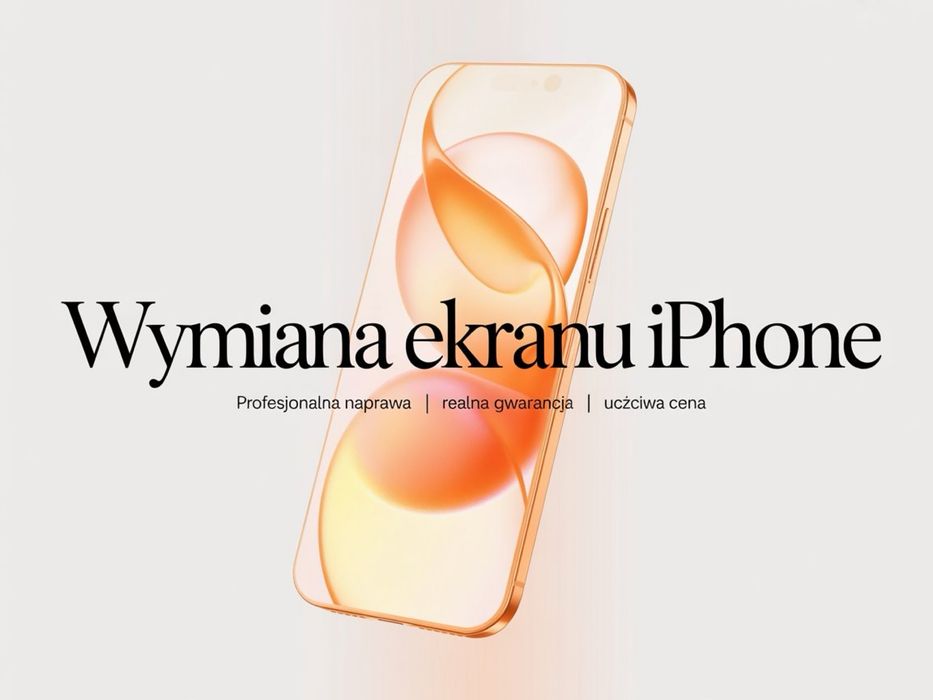 Wymiana wyświetlacza iPhone 11,12,13,14,15,16 Pro, Max, Plus,e, ekranu