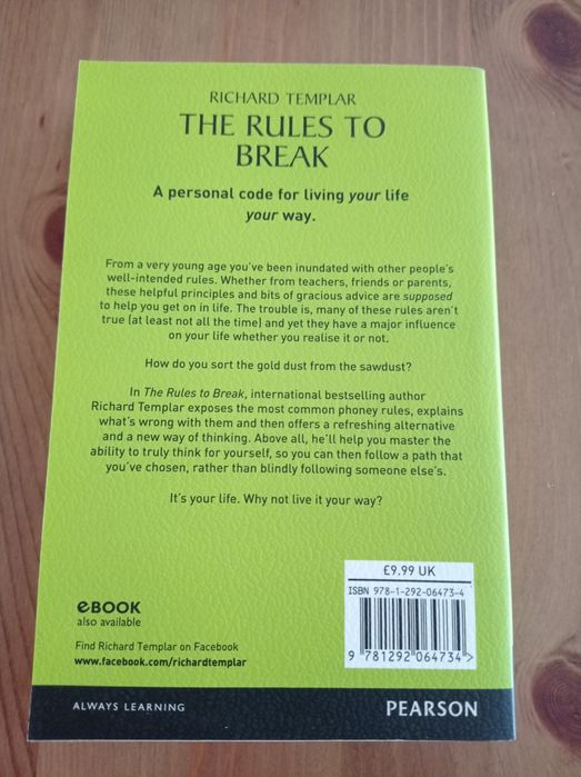 The rules to break - Richard Templar