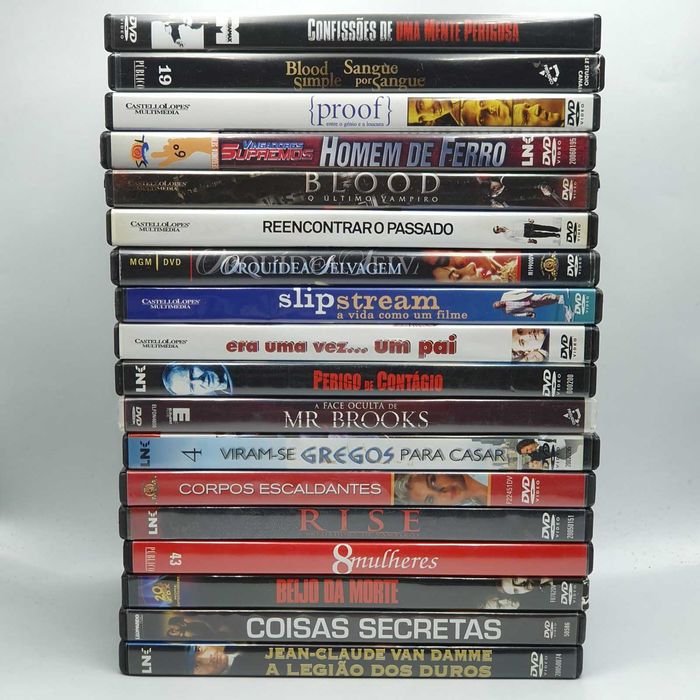 Lote 30/3 - Pack de 18 Filmes em DVD - Ref.VI