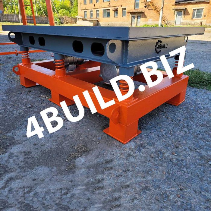 Вібростіл, виробництво, вибростол, для тротуарной плитки, паркану