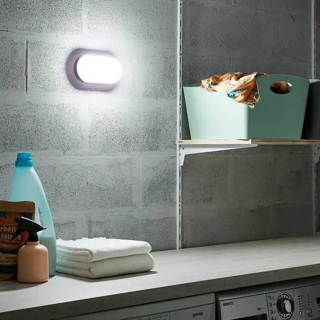 Plafon zewnętrzny Ezy IP65 1620 lm LED czarny