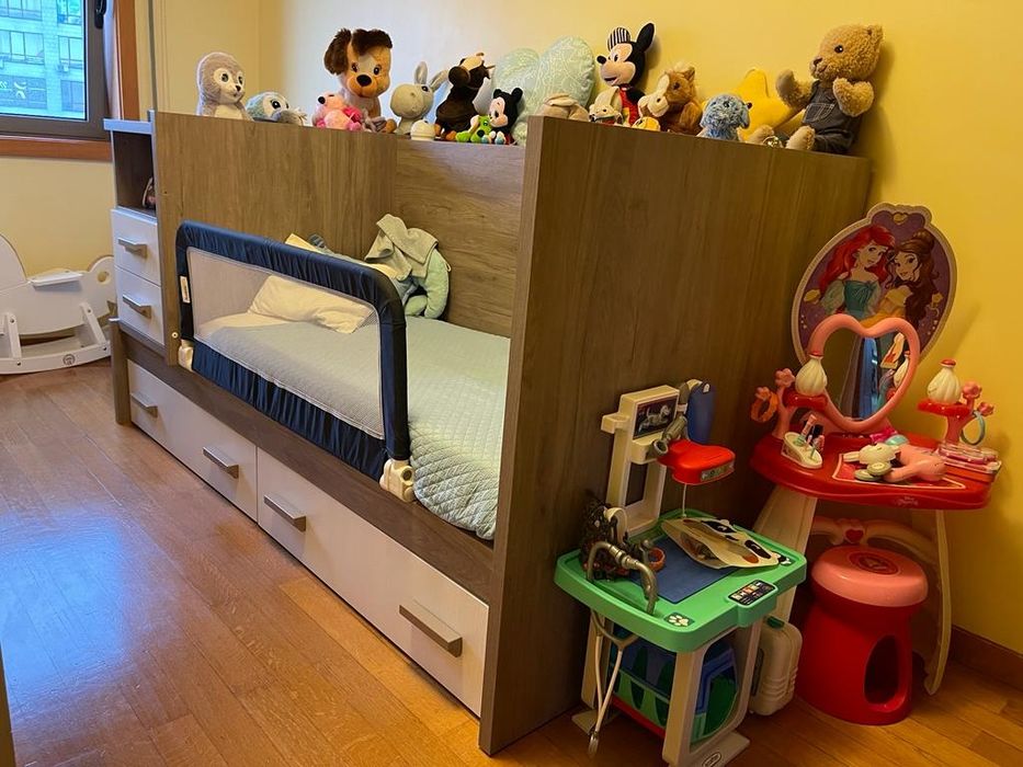 Cama Convertível - Trama + cómoda