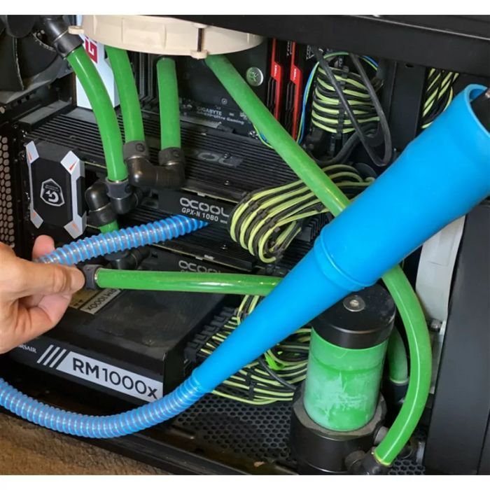 końcówka do odkurzacza elastyczna do trudnych miejsc dysza adapter