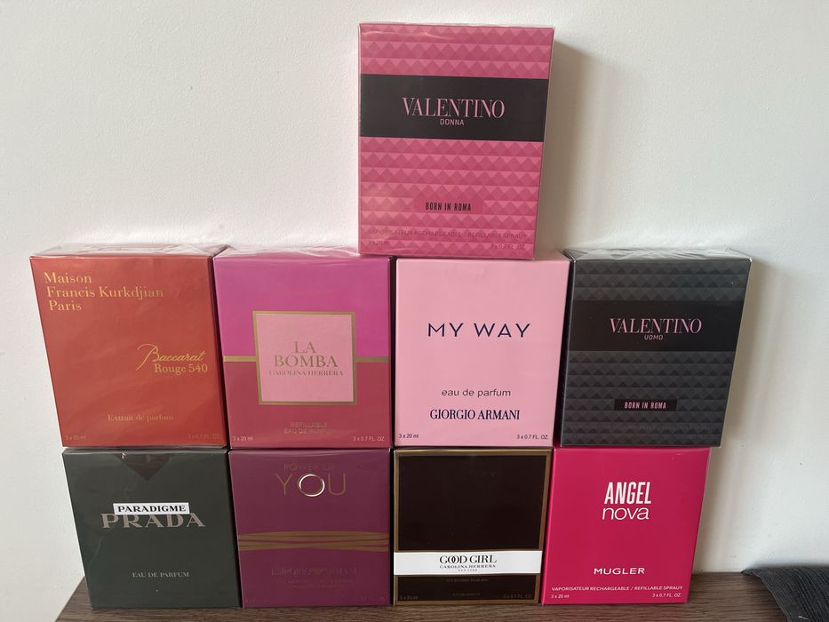 Zestaw perfum premium – mix marek | idealne na prezent 3 x 20 ml La bomba