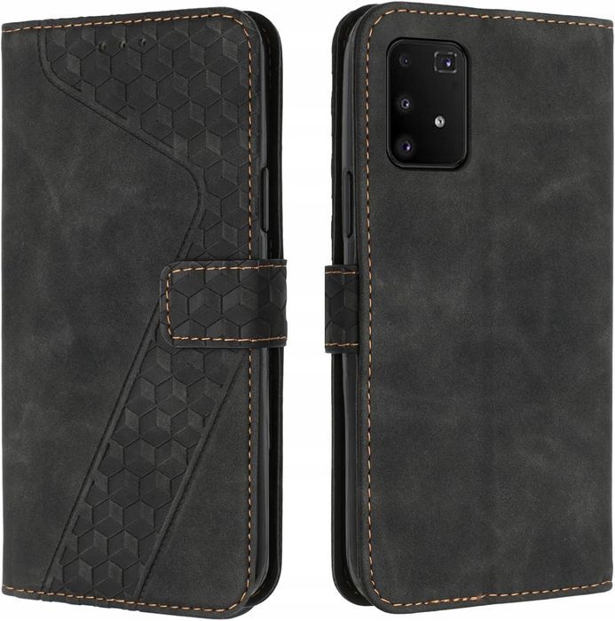 etui z klapką okzone kompatybilne z samsung galaxy a91/m80s/s10 lite
