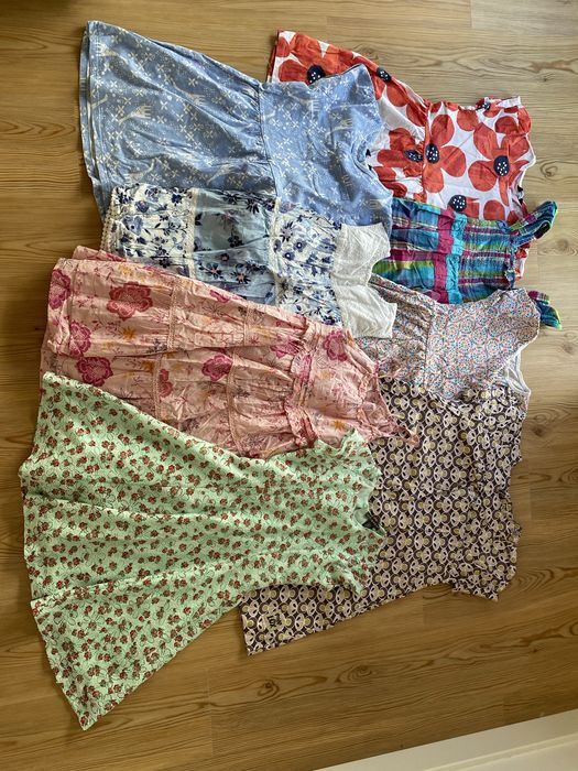 Lote roupas menina verao 7-8 anos 19 pecas