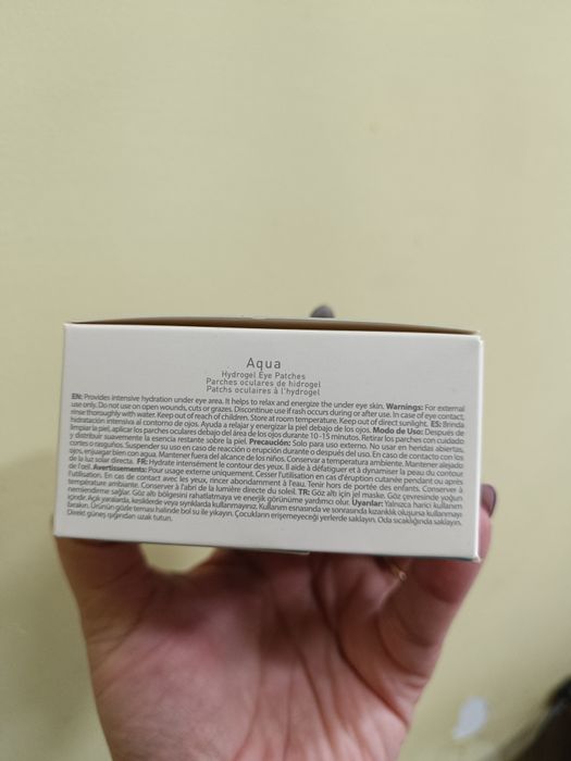 Płatki pod oczy Aqua Farmasi