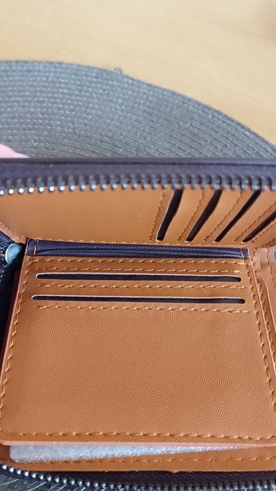 Portfel męski skórzany nowy