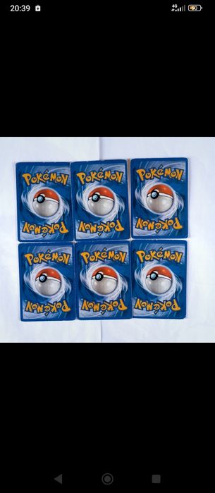12 cartas Pokémon - Bom estado