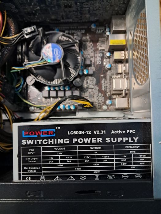 Komputer używany od 2012r. z GTX 660